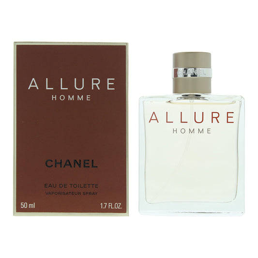 Chanel, Allure Homme, Apa de toaleta, Barbati, 50 ml