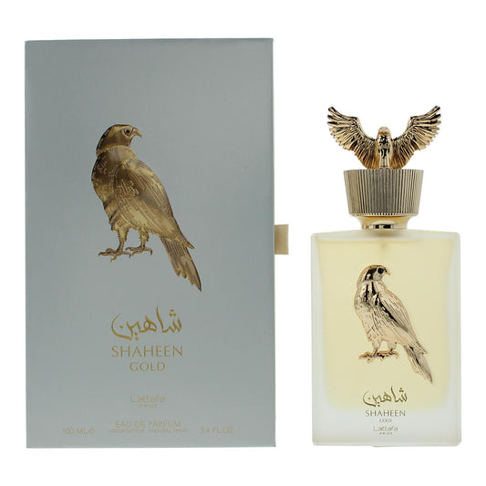 Lattafa, Shaheen Gold, Apa de parfum, Unisex, 100 ml