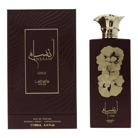 Lattafa, Ansaam Gold, Apa de parfum, Femei, 100 ml