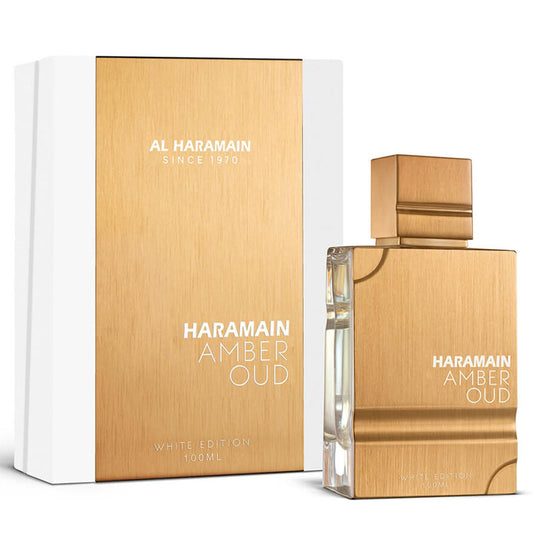 Al Haramain, Amber Oud White Edition, Apă de parfum, Unisex, 100 ml