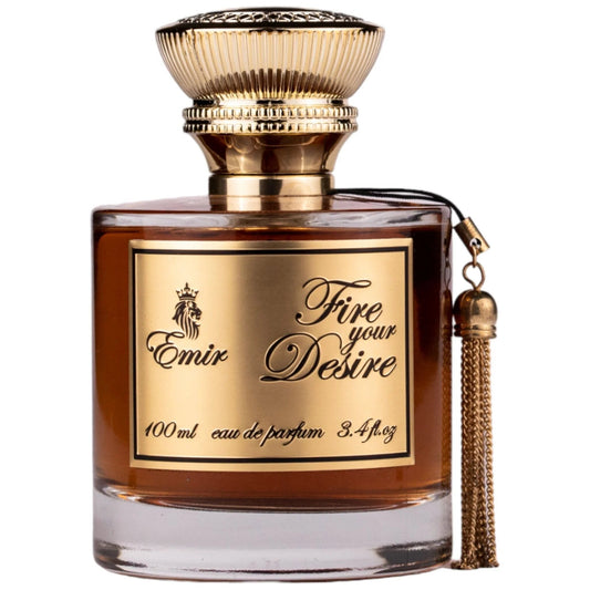 Emir, Fire Your Desire, Apa de parfum, Unisex, 100 ml