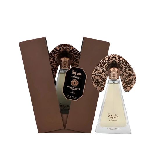 Lattafa, Niche Emarati Ghinwa, Apa de parfum, Unisex, 100 ml