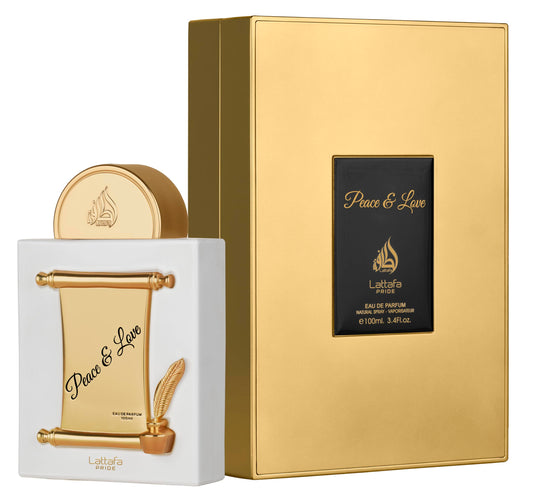 Lattafa, Pride Peace & Love, Apa de parfum, Unisex, 100 ml
