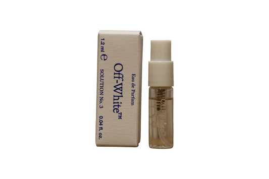 Off-White, Solution No. 3, Apă de parfum, Unisex, 1.2 ml Flacon