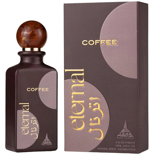 Paris Corner, Eternal Coffee, Apă de parfum, Unisex, 85 ml
