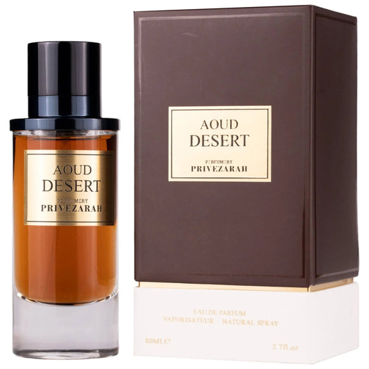 Privezarah, Aoud Desert, Apă de parfum, Unisex, 80 ml