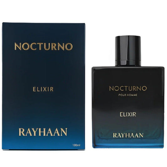 Rayhaan, Nocturno Elixir, Apă de parfum, Pentru bărbați, 100 ml
