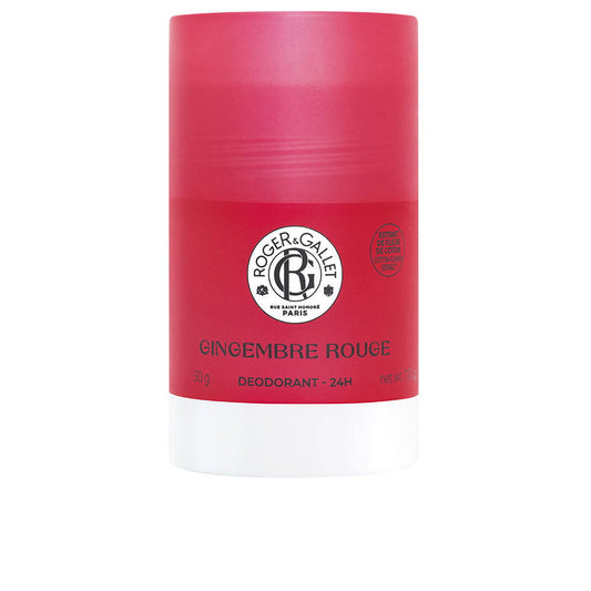 Roger & Gallet, Gingembre Rouge, Protecție 24h, Deodorant stick, Pentru femei, 50 g