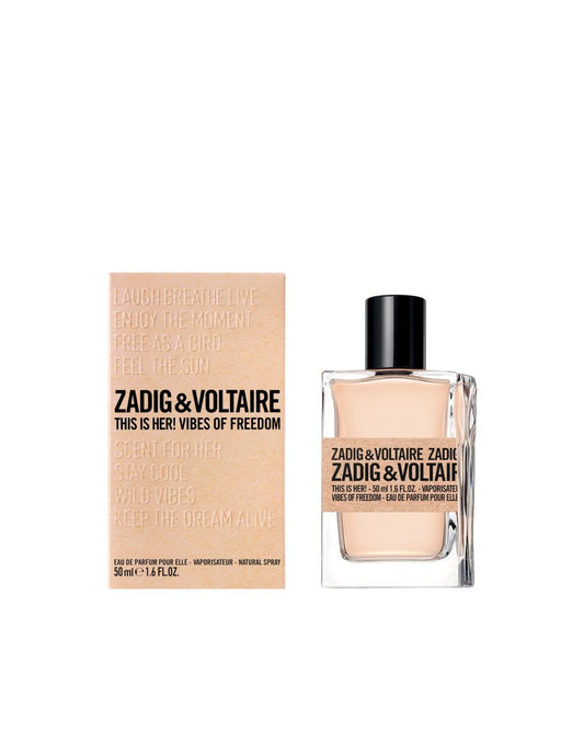 Zadig & Voltaire, This Is Her! Vibes Of Freedom, Apă de parfum, Pentru femei, 50 ml