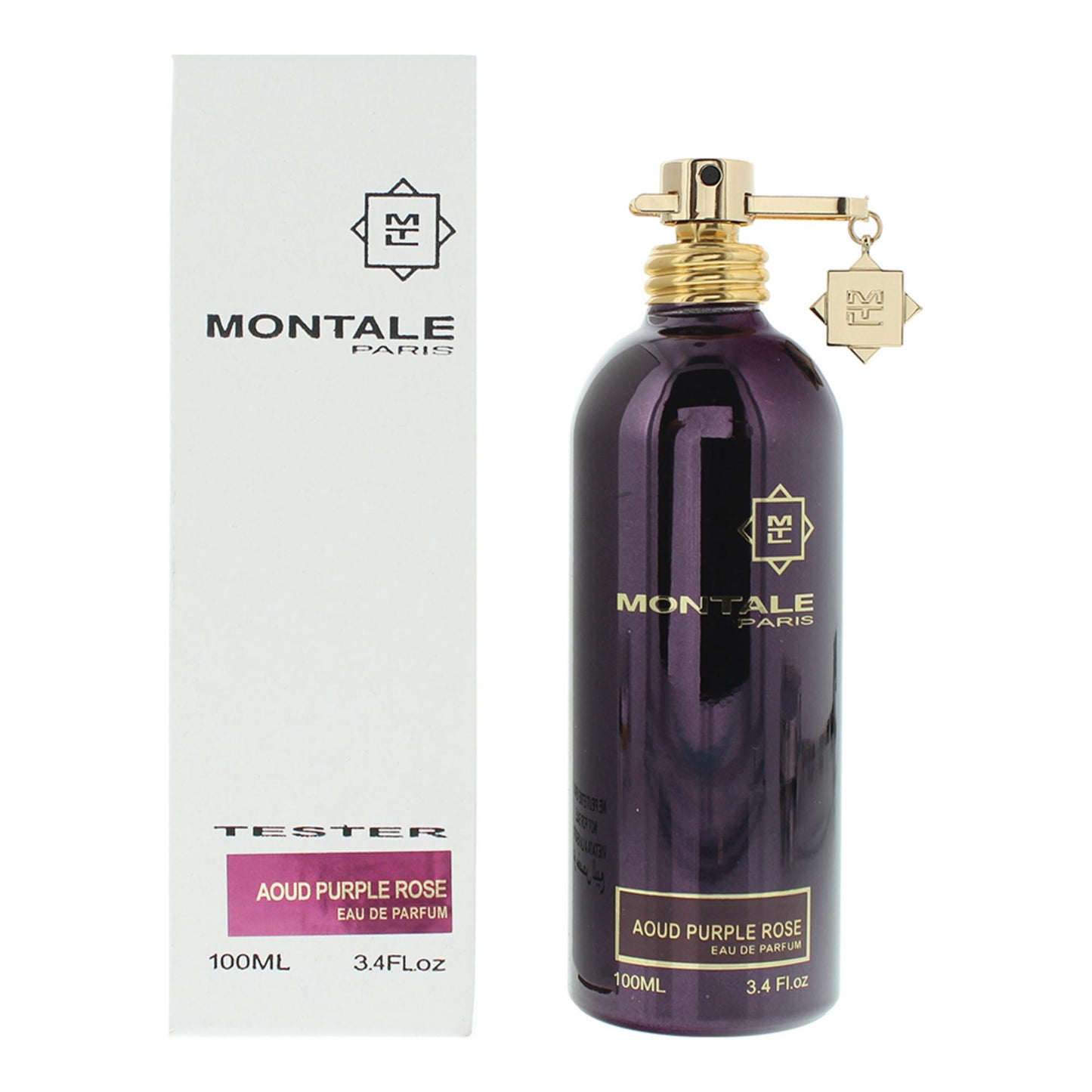 Montale, Aoud Purple Rose, Apa de parfum, Unisex, 100 ml *Tester
