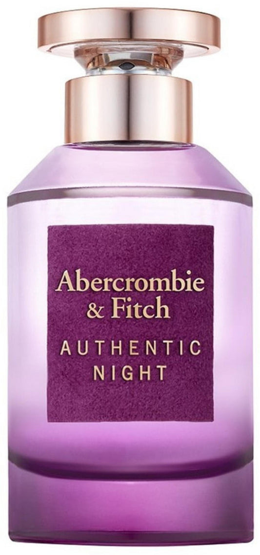 Abercrombie & Fitch, Authentic Night, Apa de parfum, Femei, 100 ml