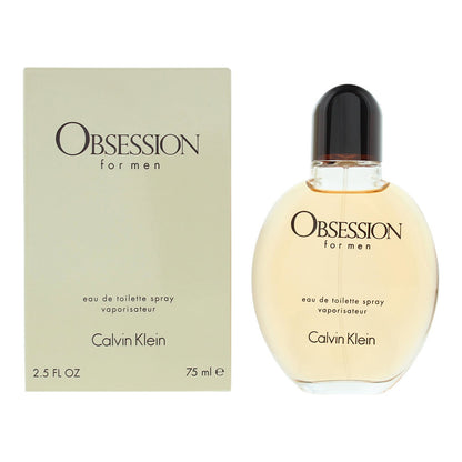 Calvin Klein, Obsession, Apă de toaletă, Pentru bărbați, 75 ml