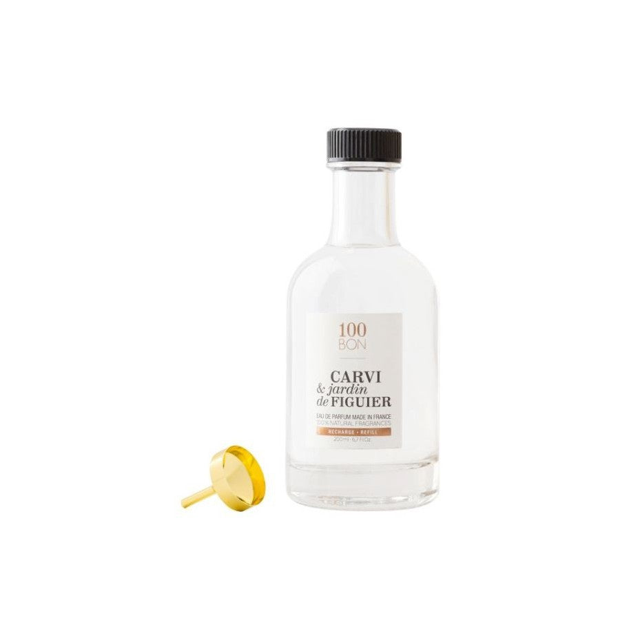 100 Bon, Carvi & Jardin de Figuier, Apa de parfum, Unisex, Refill, 200 ml