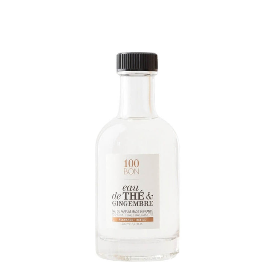 100 Bon, Eau de The & Gingembre, Apa de parfum, Unisex, Refill, 200 ml