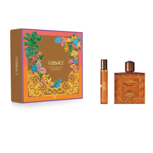 Set Versace Eros Najim Parfum 100ml + Parfum 10ml Unisex