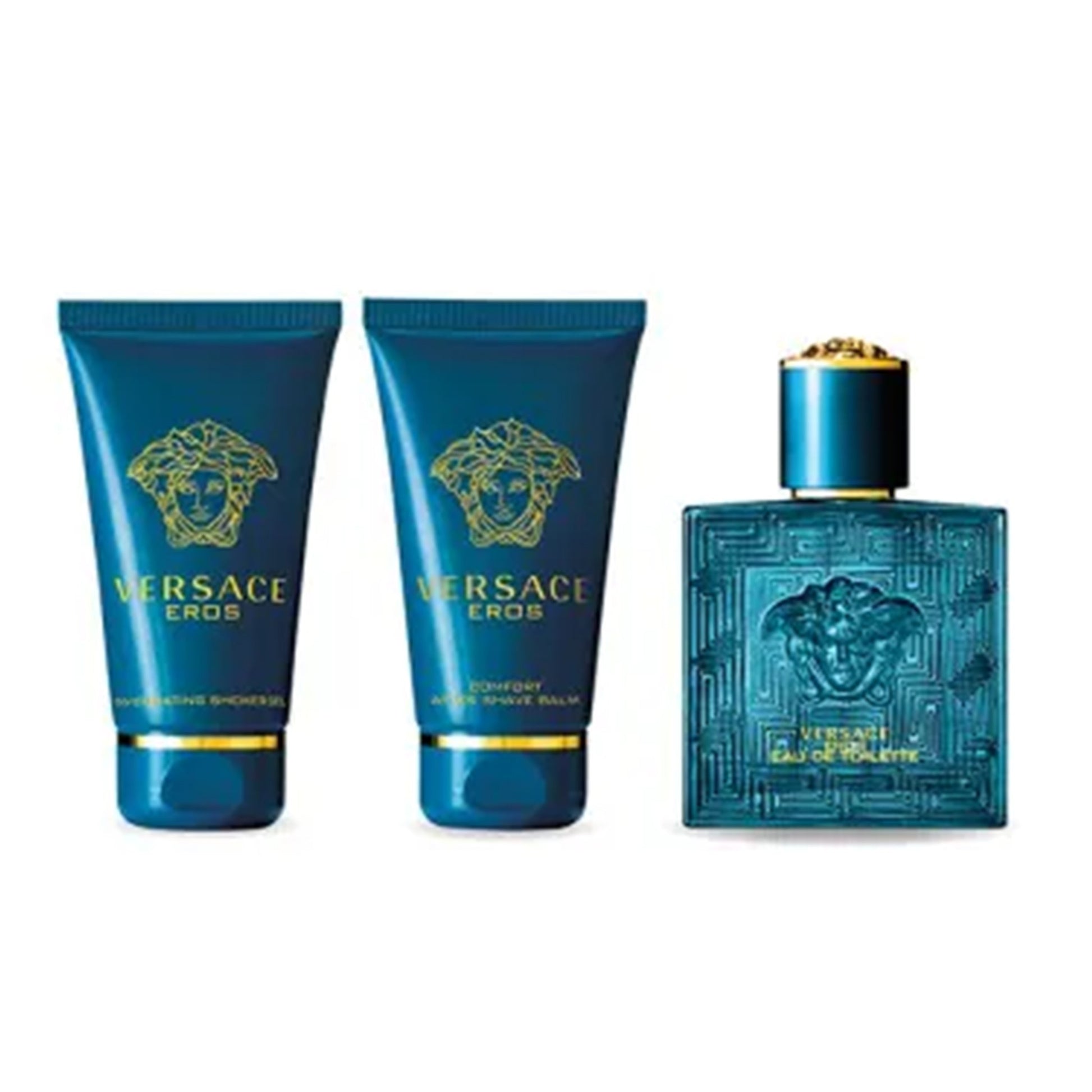 Versace Eros Eau de Toilette 50ml + Shower Gel 50ml + After Shave Balsam 50ml