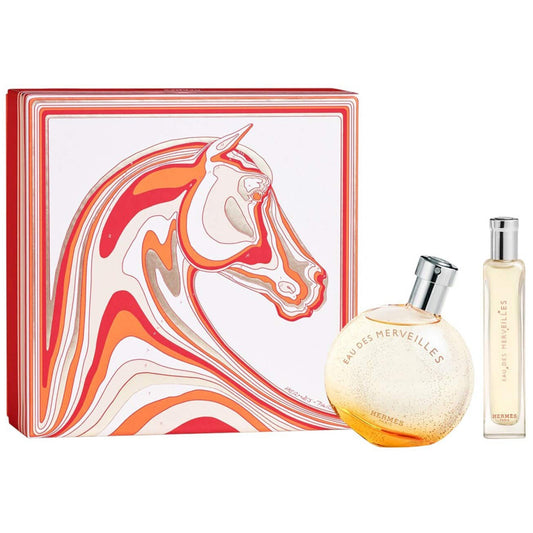 Hermes Eau des Merveilles Eau de Toilette 50ml + Eau de Toilette 15ml