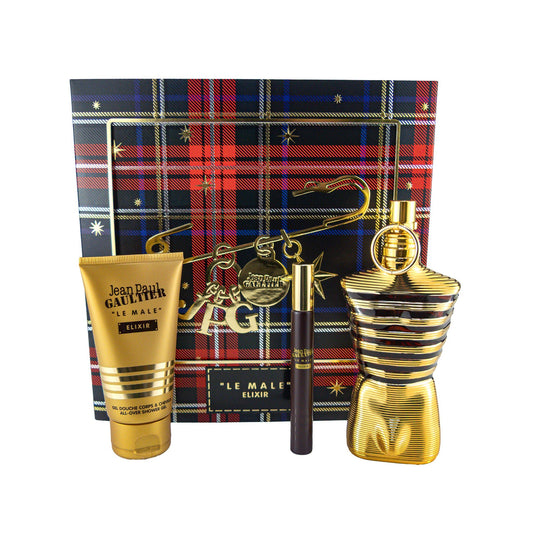 Jean Paul Gaultier Le Male Elixir Eau de Parfum 125ml + Eau de Parfum 10ml + Shower Gel 75ml