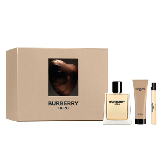 Burberry Hero Eau de Toilette 100ml + Eau de Toilette 10ml + Shower Gel 75ml
