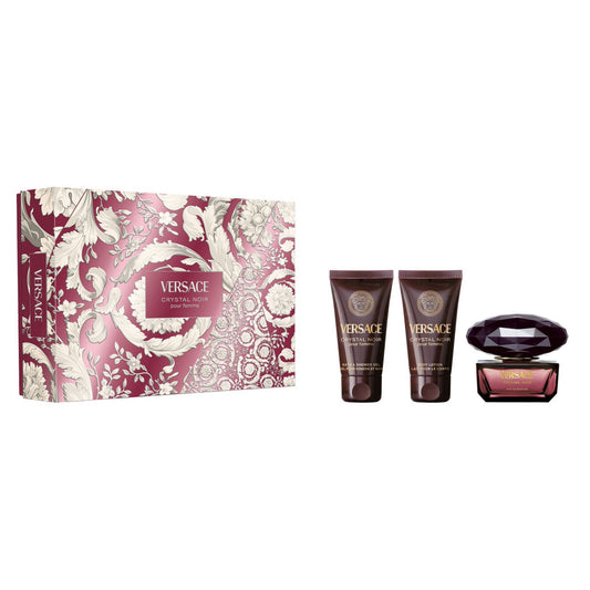 Versace Crystal Noir Eau de Parfum 50ml + Body Lotion 50ml + Shower Gel 50ml