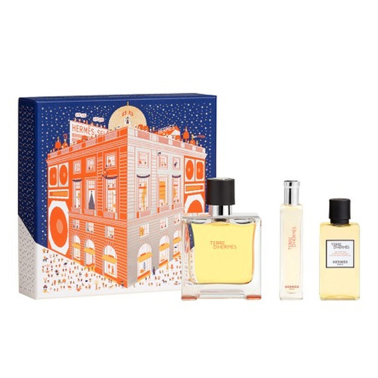 Hermes Terre d'Hermes Eau de Parfum 75ml + Eau de Parfum 15ml + Shower Gel 40ml