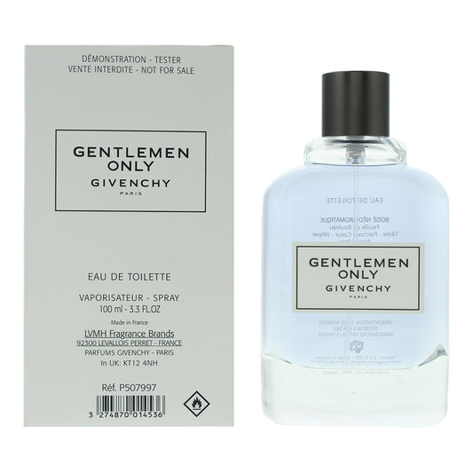 Givenchy, Gentlemen Only, Apa de toaleta, Barbati, 100 ml *Tester