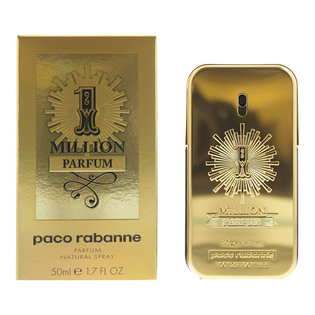 Paco Rabanne, 1 Million, Parfum, Pentru bărbați, 50 ml