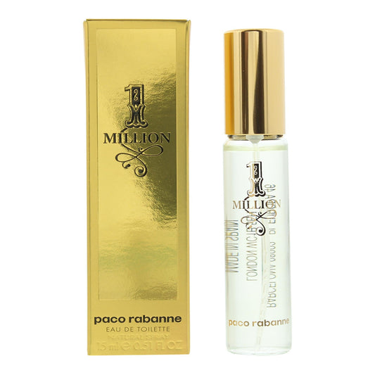 Paco Rabanne, 1 Million, Apa de toaleta, Barbati, 15 ml