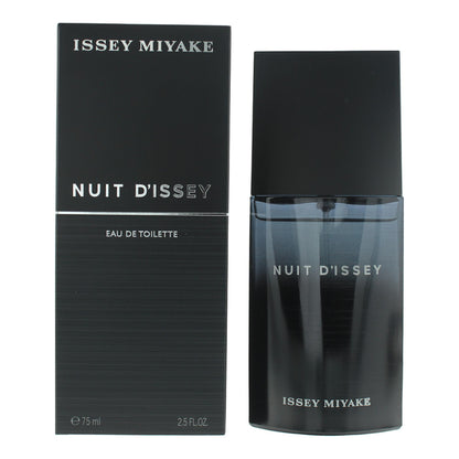 Issey Miyake, Nuit d'Issey, Apă de toaletă, Pentru bărbați, 75 ml
