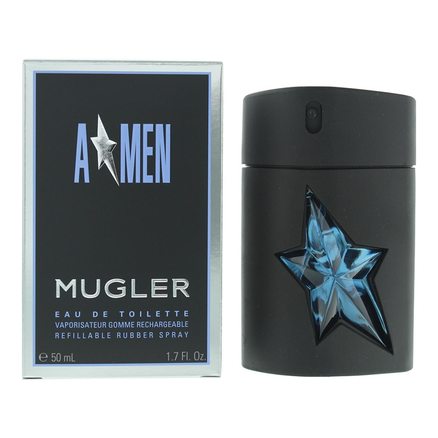 Thierry Mugler, A Men, Apa de toaleta, Barbati, Refillable, 50 ml