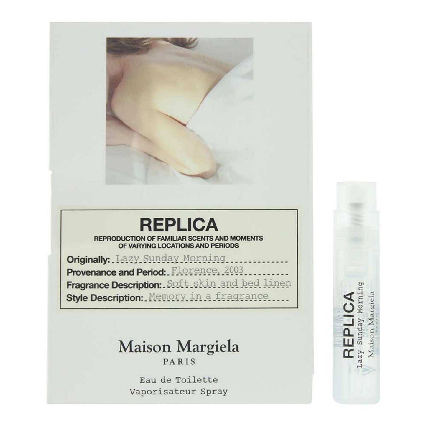 Maison Margiela, Lazy Sunday Morning, Apă de toaletă, Unisex, 1.2 ml Flacon