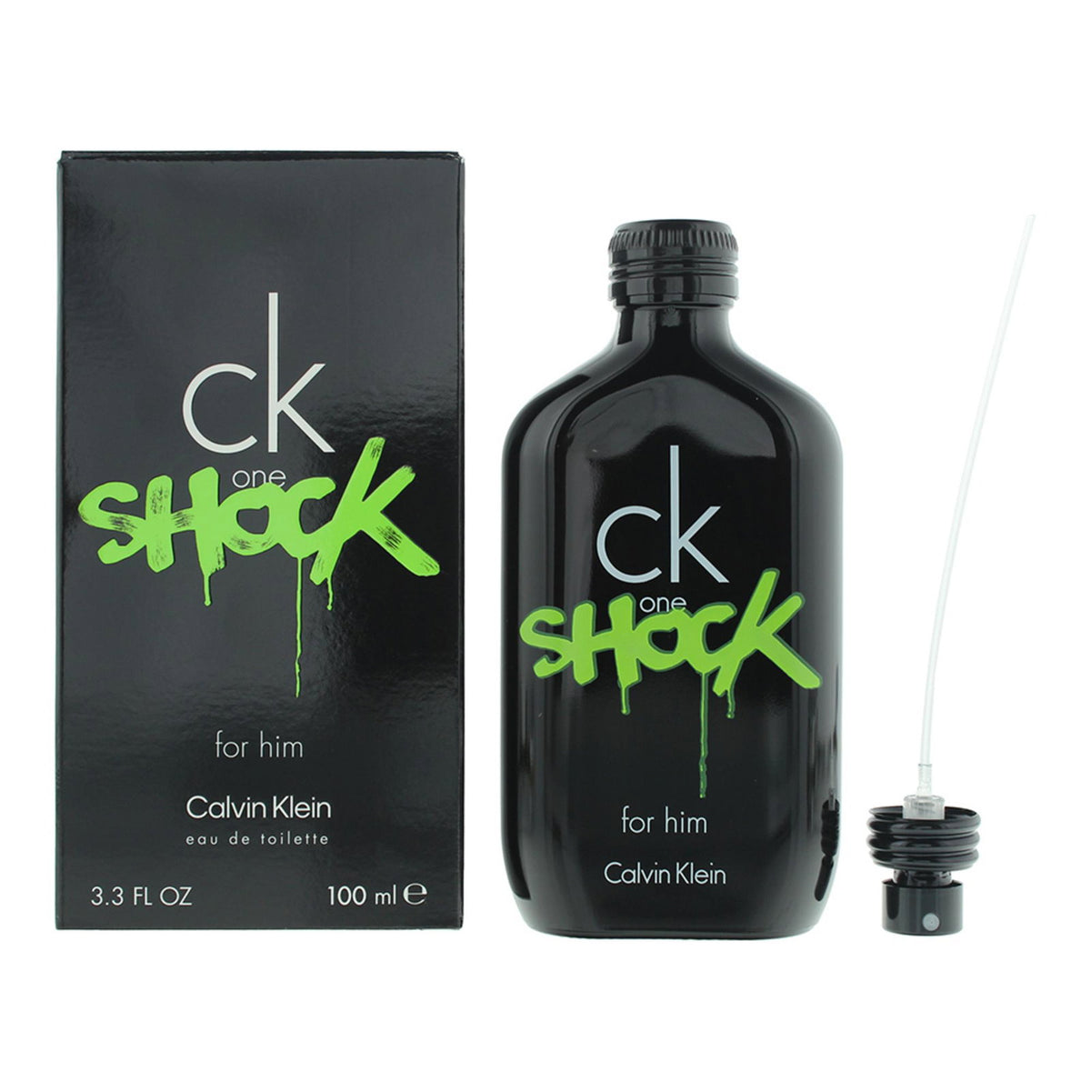 Calvin Klein, CK One Shock, Apă de toaletă, Pentru bărbați, 100 ml