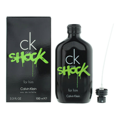 Calvin Klein, CK One Shock, Apă de toaletă, Pentru bărbați, 100 ml