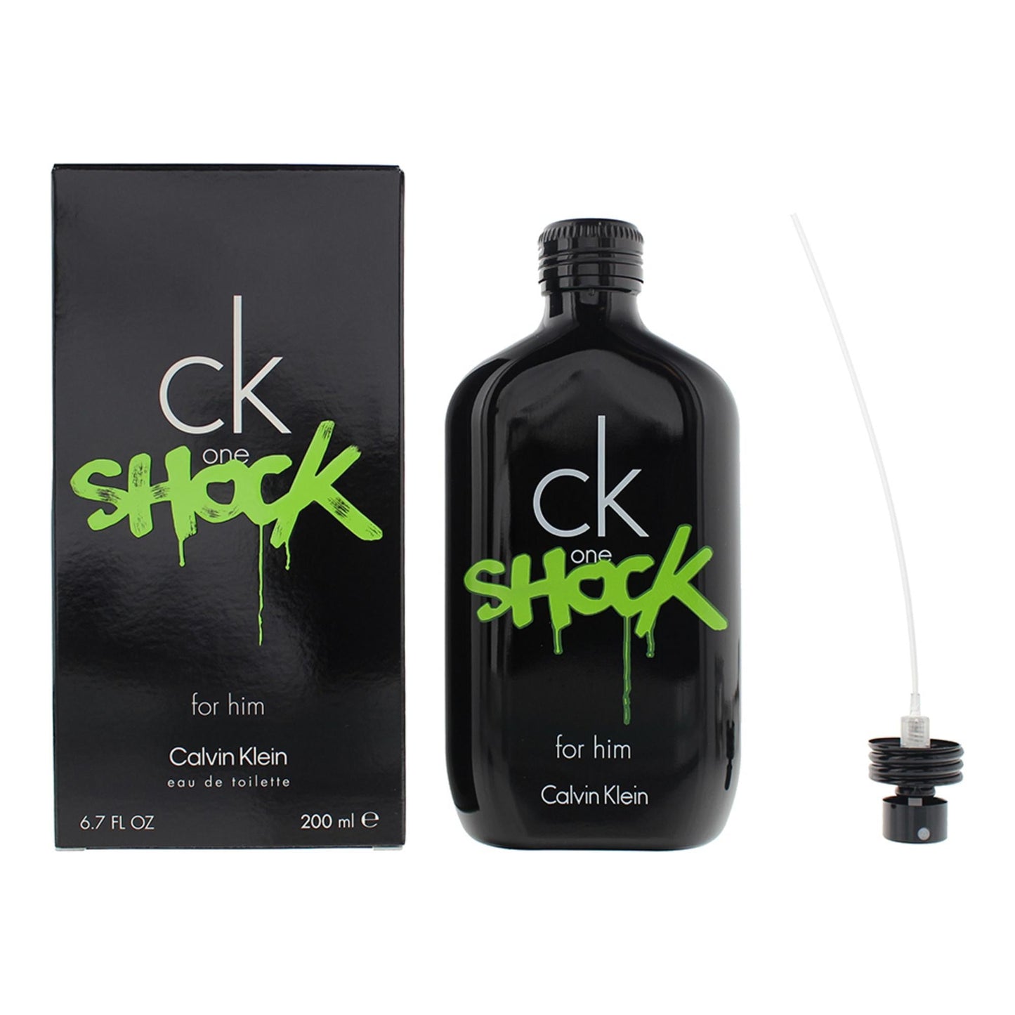 Calvin Klein, CK One Shock, Apa de toaleta, Barbati, 200 ml
