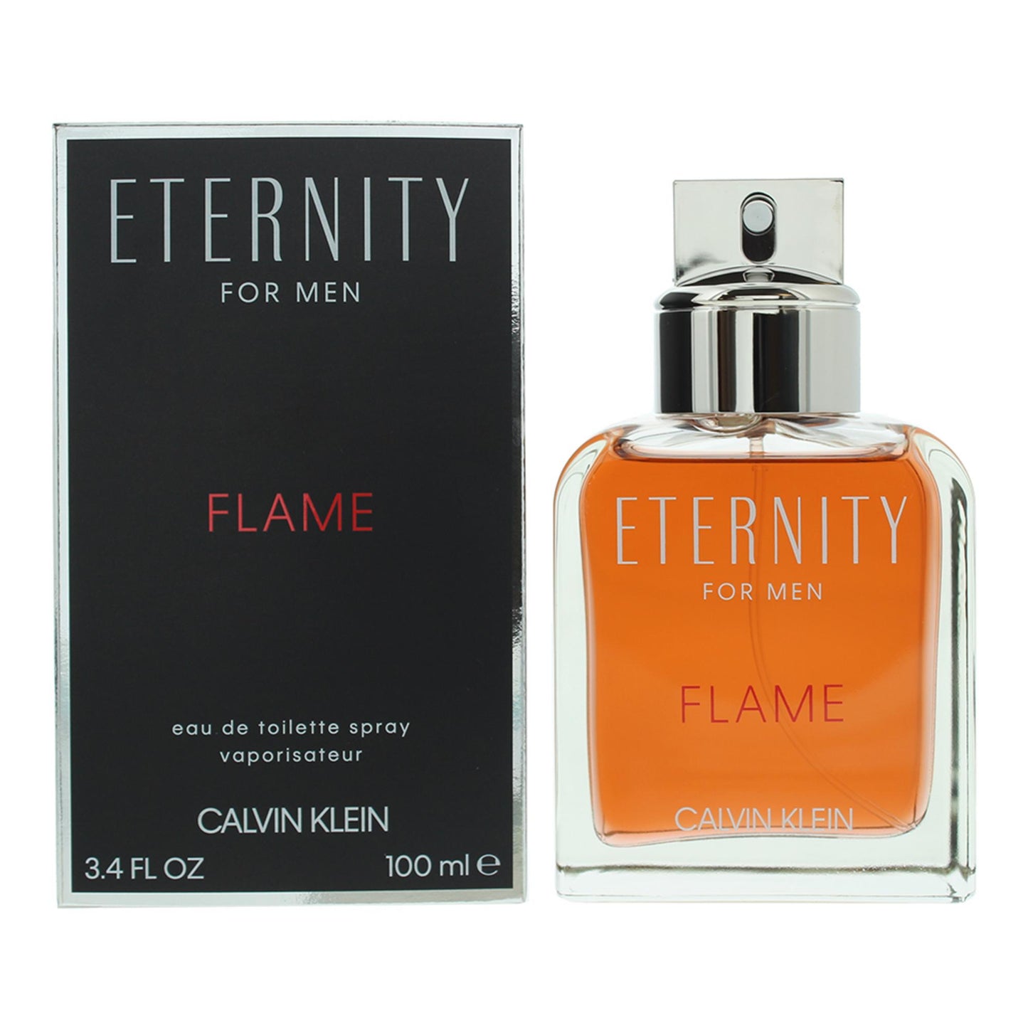 Calvin Klein, Eternity Flame, Apă de toaletă, Pentru bărbați, 100 ml