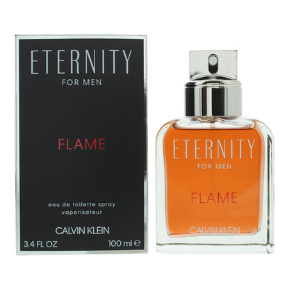 Calvin Klein, Eternity Flame, Apă de toaletă, Pentru bărbați, 100 ml
