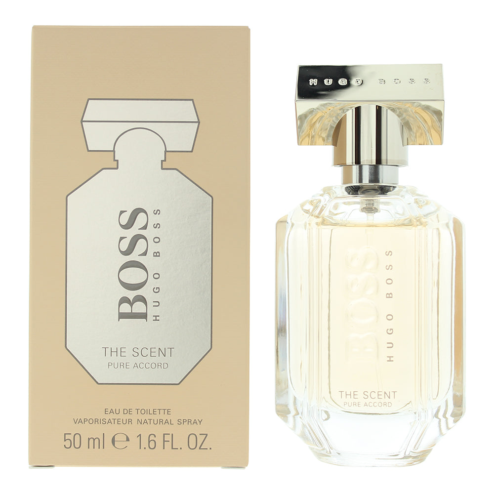 Hugo Boss, The Scent Pure Accord, Apă de toaletă, Pentru femei, 50 ml