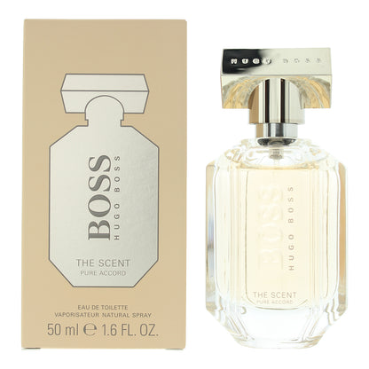 Hugo Boss, The Scent Pure Accord, Apă de toaletă, Pentru femei, 50 ml