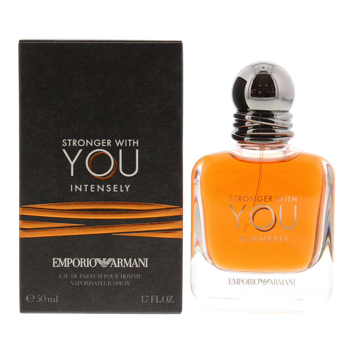 Emporio Armani, Stronger With You Intensely, Apă de parfum, Pentru bărbați, 50 ml