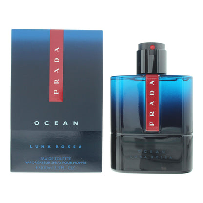 Prada, Luna Rossa Ocean, Eau De Toilette, Barbati, 100 ml