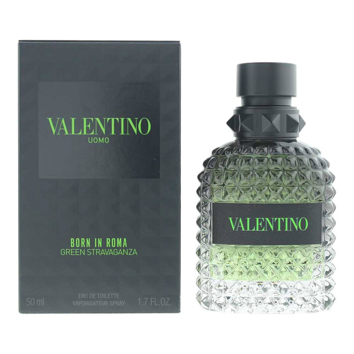 Valentino, Uomo Born In Roma Green Stravaganza, Apă de toaletă, Pentru bărbați, 50 ml