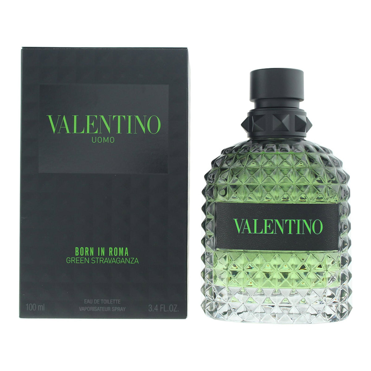 Valentino, Uomo Born In Roma Green Stravaganza, Apă de toaletă, Pentru bărbați, 100 ml