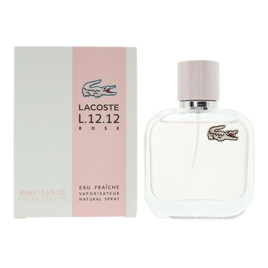 Lacoste, L.12.12 Rose Eau Fraiche, Apă de toaletă, Pentru femei, 50 ml