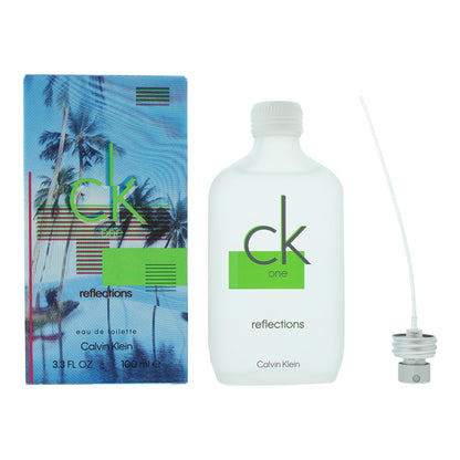Calvin Klein, Ck One Reflections, Apă de toaletă, Unisex, 100 ml