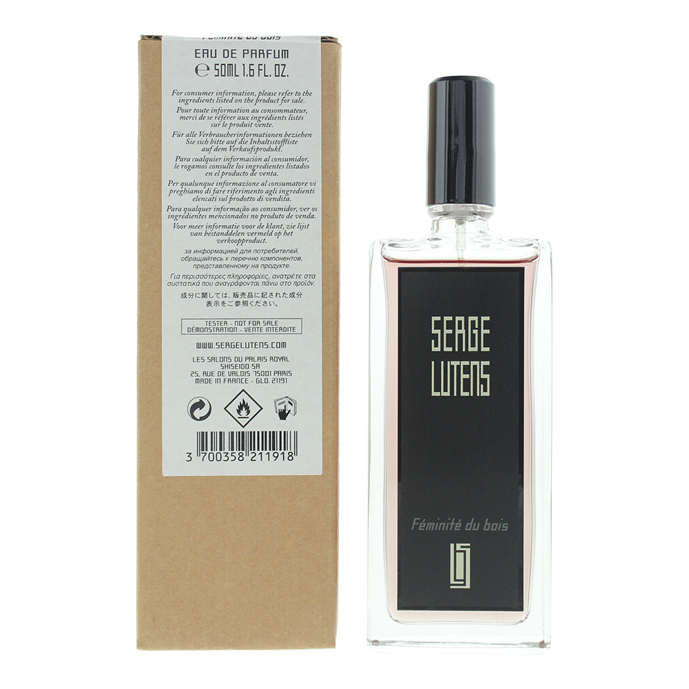 Serge Lutens, Feminite Du Bois, Apa de parfum, Unisex, 50 ml *Tester