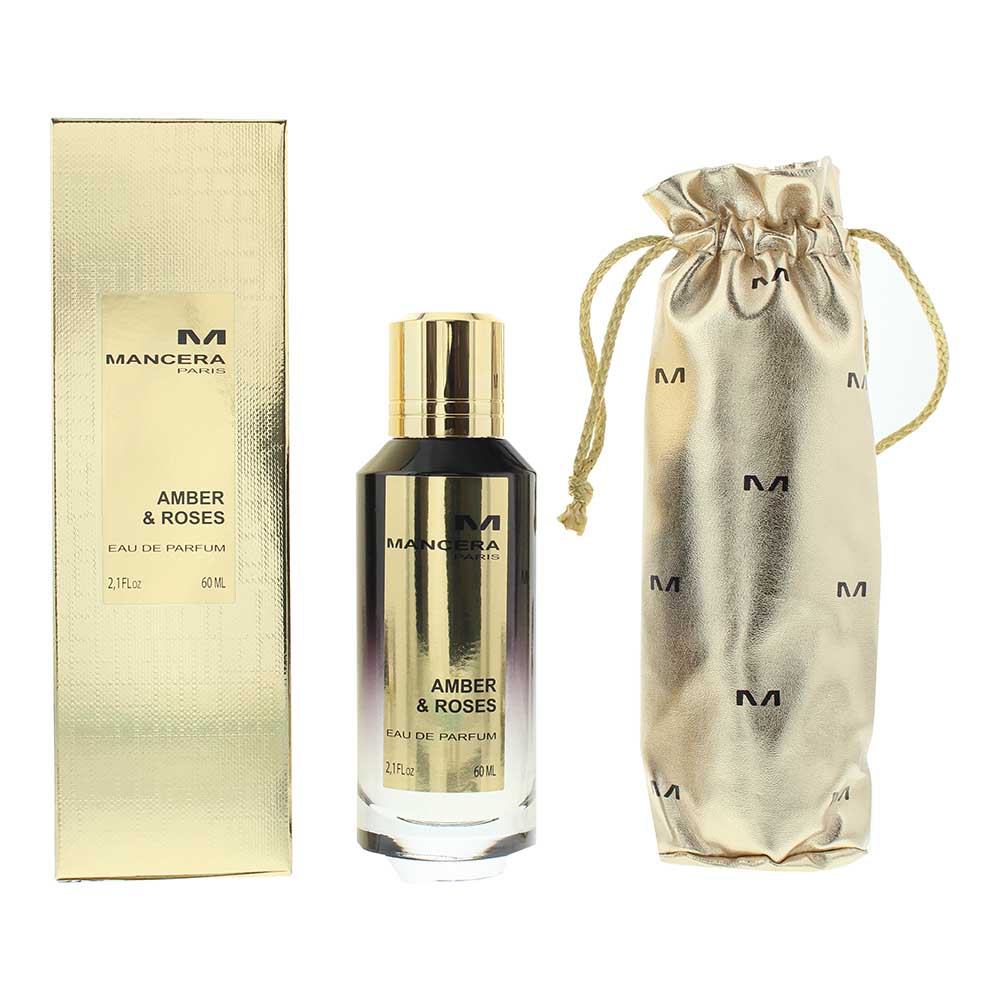 Mancera, Amber & Roses, Apa de parfum, Unisex, 60 ml