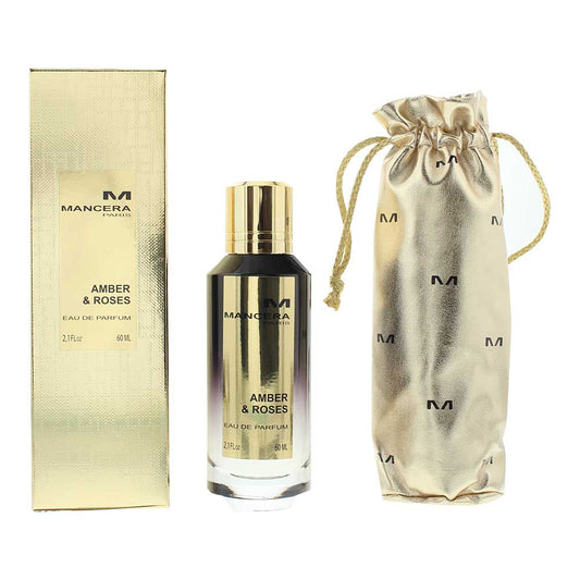 Mancera, Amber & Roses, Apa de parfum, Unisex, 60 ml