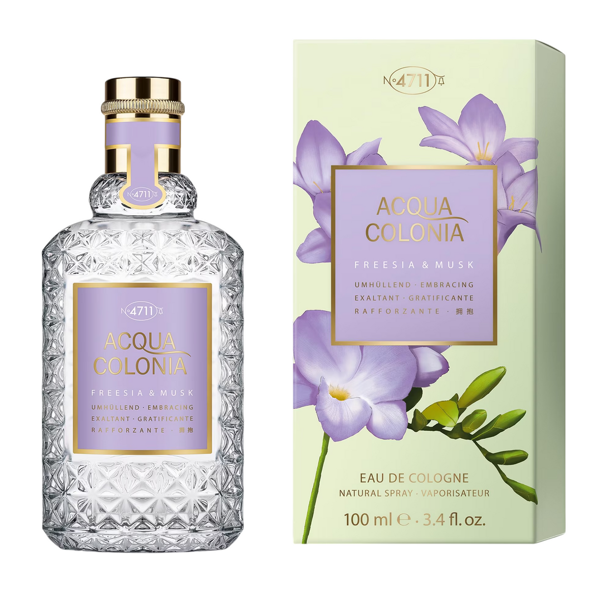 4711, Acqua Colonia Freesia & Musk, Apă de Colonie, Unisex, 100 ml