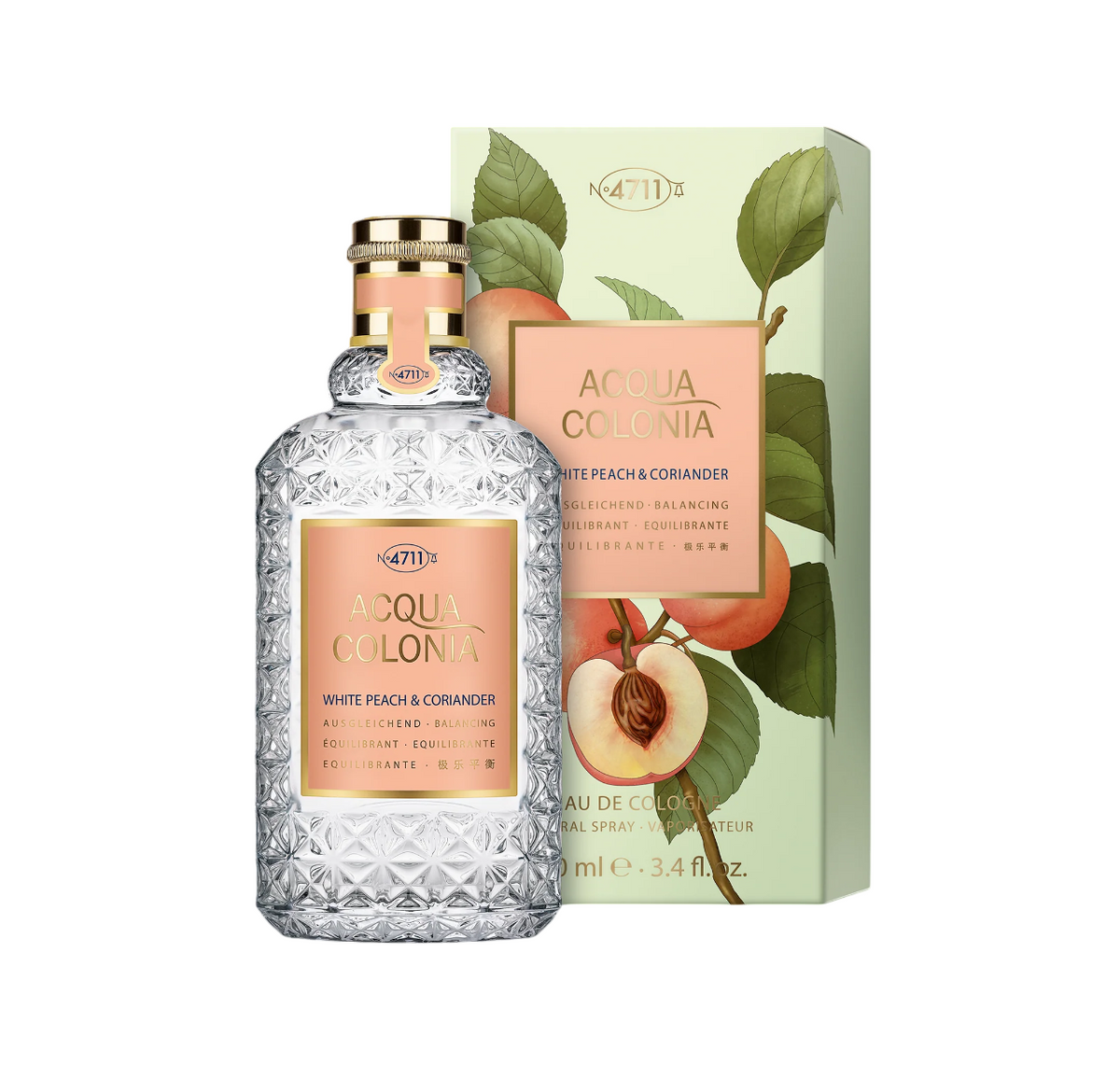 4711, Acqua Colonia White Peach & Coriander, Apă de Colonie, Unisex, 100 ml