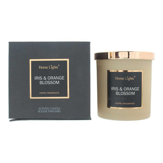 Home Lights, Iris Orange Blossom, Lumânare parfumată, 215 g